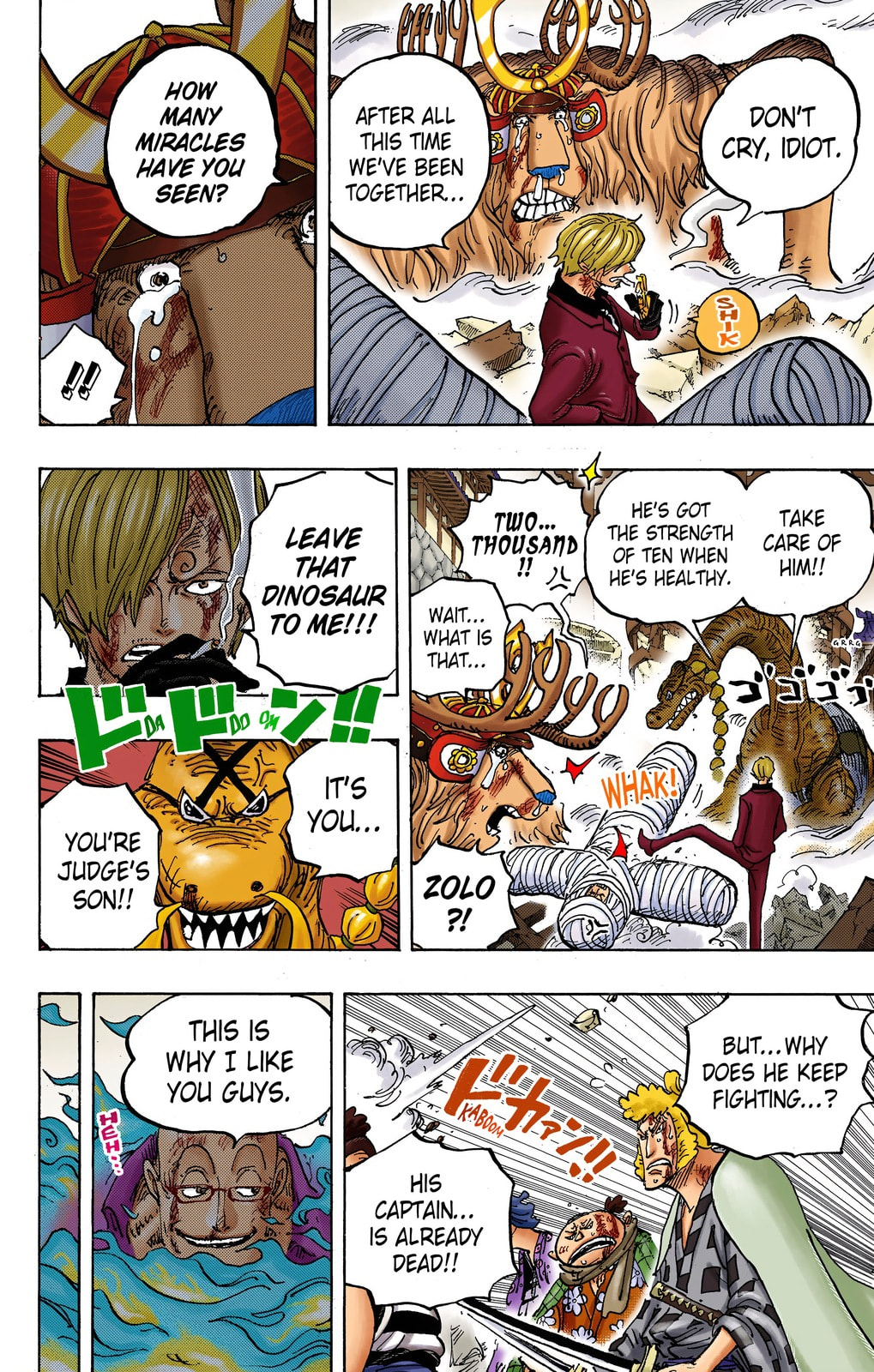 One Piece Digital Colored Chapter 1015 image 07